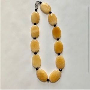 Real stone necklace